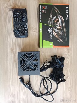Grafická karta Geforce GTX 1650 + Zdroj Raider II 650W