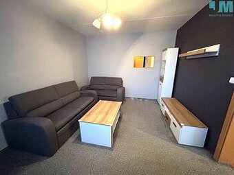 Pronájem vybaveného bytu 2+1 s lodžií, 1. patro, klidná loka