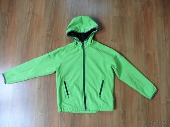 Zelená softshell bunda McKinley vel. 140 cm