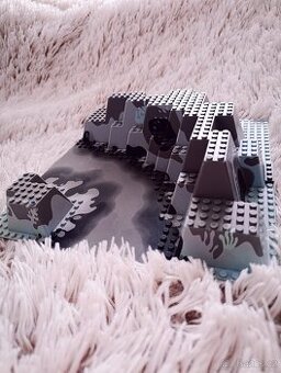 Lego KAŇON 3D deska baseplate tvarovaná 32×32