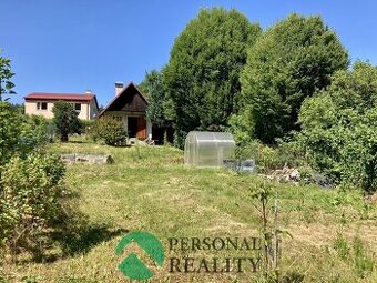 Prodej pozemky - zahrady se zděnou chatou 386 m2 - Valy