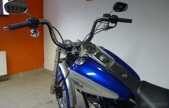 Řidítka TRW Lucas chrom vysoká, risery Harley Davidson