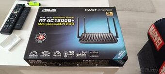 ASUS Wi-Fi router RT-AC1200G+,2.4/5GHz Po Brně dovezu