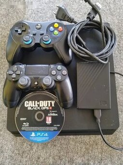 Playstation 4 slim, 1Tb + externí pevný disk 4tb