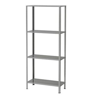 REZERVACE kovovýregál ikea hyllis 2 ks(i pro venkovní užití)