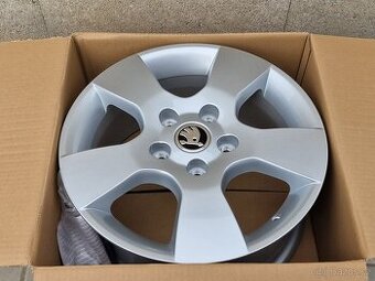 Nové originál Alu Kola Helios Škoda Octavia II 5x112