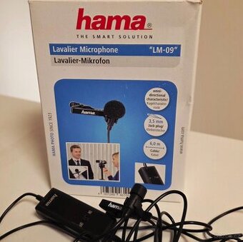 Klopový mikrofon Hama LM-09