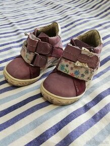 Dívčí kožené boty Essi 19