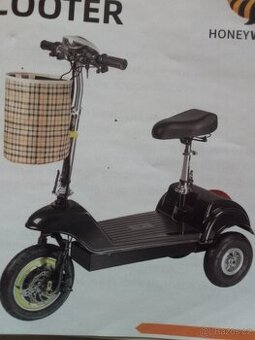 Elektrická tříkolka nová