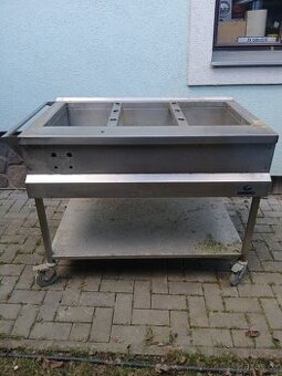 Nerezový Stůl na ohřev várnic