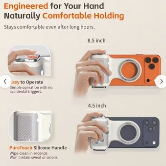 iPhone, magnetický držák fotoaparátu,