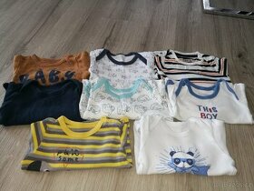 Body s dlouhým rukávem 8ks