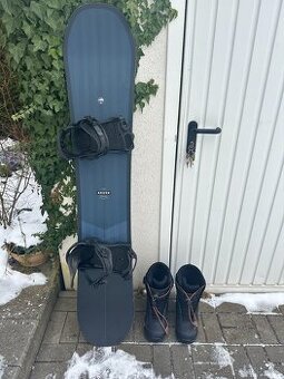 Arbor Foundation Rocker 162 MW + vázání Arbor + boty Arbor 4