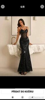 Plesové šaty, nové, vel M