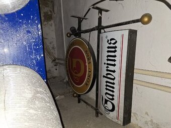 Reklamní cedule Gambrinus