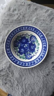 Ručně malovaná fajánsová mísa Włocławek