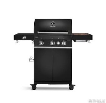 Gril plynový Burnhard Fred Deluxe Black (infra)