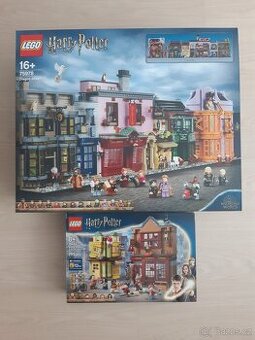 Predám LEGO Harry Potter 75978 Šikmá ulička a 76452 Kvalitné
