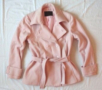 Růžový podzimní kabátek Street One (vel. 40/L)