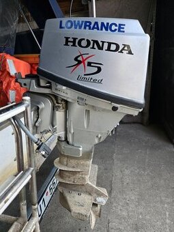 Lodni motor Honda 5 4takt 2valec, dlouha ,ovl.na dálku