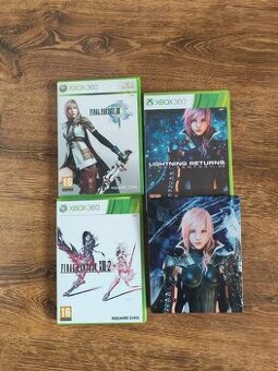 Xbox 360 Skyrim, Tomb Raider, FF XIII, Lollipop Chainsaw