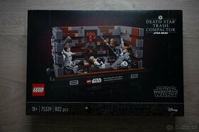 Lego 75339 Star Wars - Diorama Drtič odpadků Hvězdy smrti