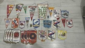 Stare vlaječky odznaky medaile pohlednice - 1