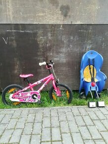 Dětské kolo a sedačka