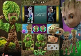 Hot toys i am groot Deluxe edition