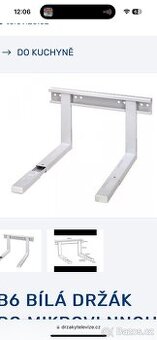 Držák na mikrovlnku