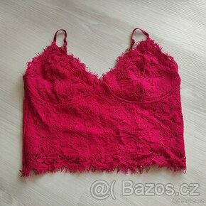 Červený croptop