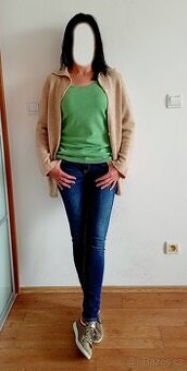 Svetr z vlny Merino a velbloudí srsti vel. L/XL