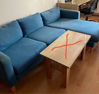 Rohový gauč IKEA + 2x matrace