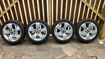 Alu kola Škoda Fabia II 6,5Jx16H2 ET 38 s pneu