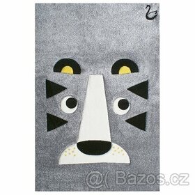 Koberec TIGER OSCAR 120x180 silvergrau/weis