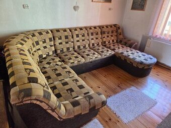 Rozkládací sedací souprava ,,U,,.