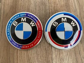 Znak na kapotu nebo kufr BMW 50th divize M 82mm/74mm