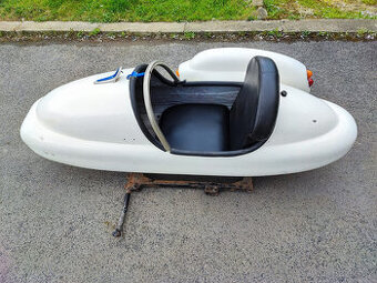 Velorex sidecar bílý - 1