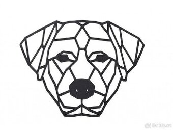 Geometrický obraz LABRADORSKÝ RETRÍVR