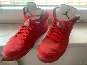 Air Jordan 5 Retro University Red/ Black - 1
