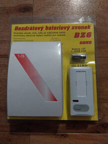 bezdrátový bateriový zvonek BZ6