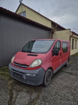 Opel Vivaro, Trafic 2.5 dci r.v. 2006 prodám náhradní díly.