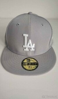 Men's Los Angeles Dodgers New Era Gray Fashion Color Basic - 1