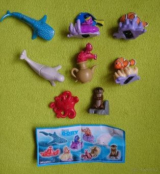 Kinder figurky - sada Hledá se Dory 1x BPZ