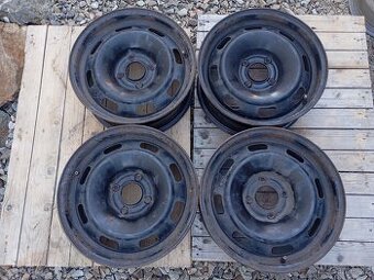 15" sada plechových disků na Peugeot,Citroen 4x108