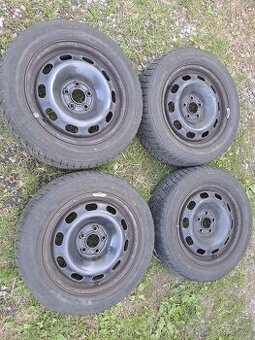Zimní sada 5x100 Škoda 195/55 R15