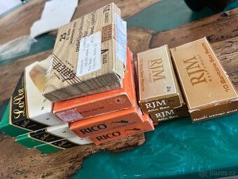 Predám vintage plátky na alt saxofón rico 70/80 roky
