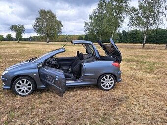 PEUGEOT 206 CC 1,6hdi 2006 STK do 07/2027 cabrio