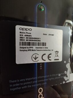 Oppo reno 2 zánovní