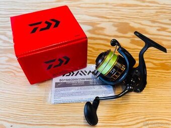 PŘÍVLAČOVÝ NAVIJÁK DAIWA BG 3000 + PLETENÁ ŠŇŮRA DAIWA